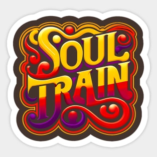 Soul Train Sticker